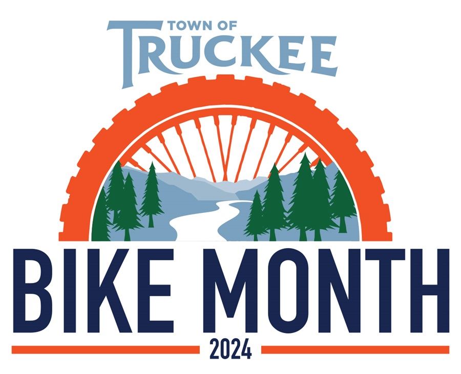 Truckee Bike Month 2024 Logo